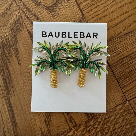 BaubleBar Palm Tree Earrings - Picture 1 of 2
